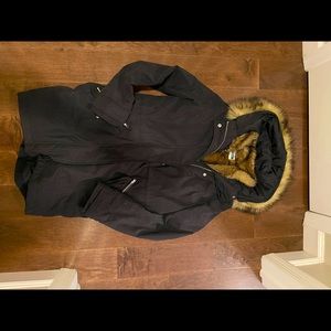 Abercrombie parka 3 in 1. Black, size M, excellent condition.